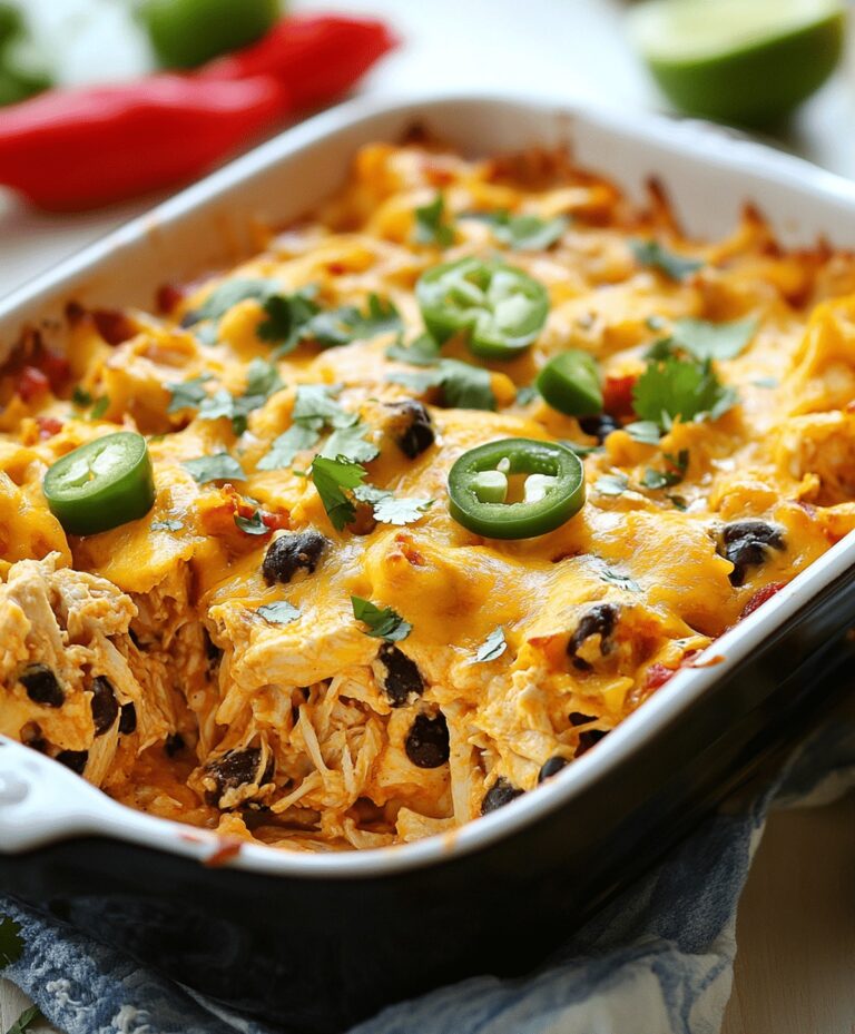Mexican Chicken Casserole Recipe