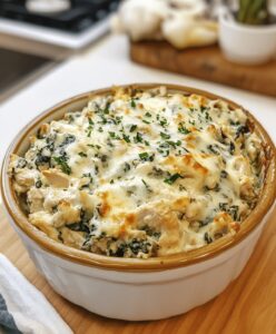 Creamy Chicken And Spinach Casserole Recipe