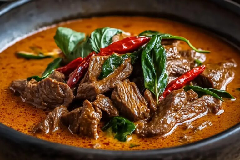 Coconut Red Curry Drip Beef Recipe
