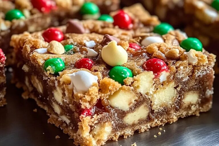 Christmas Cookie Bars Recipe