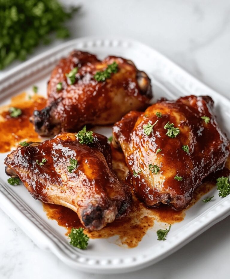 Oven Baked Bbq Chicken Recipe