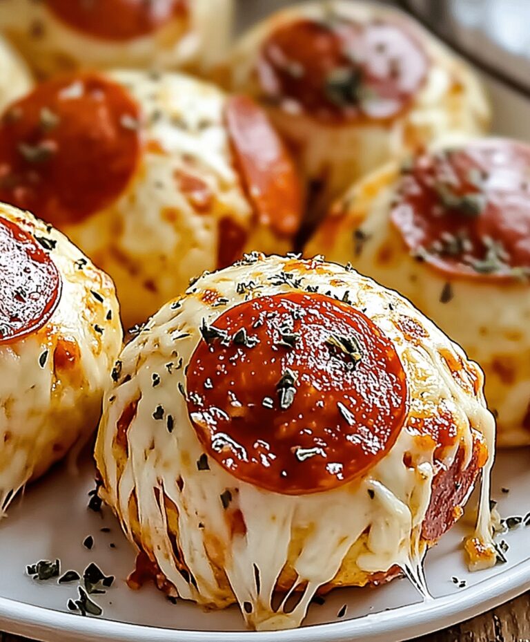 Pepperoni Pizza Bombs Recipe