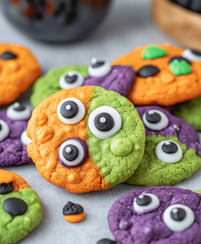 Halloween Monster Cookies Recipe