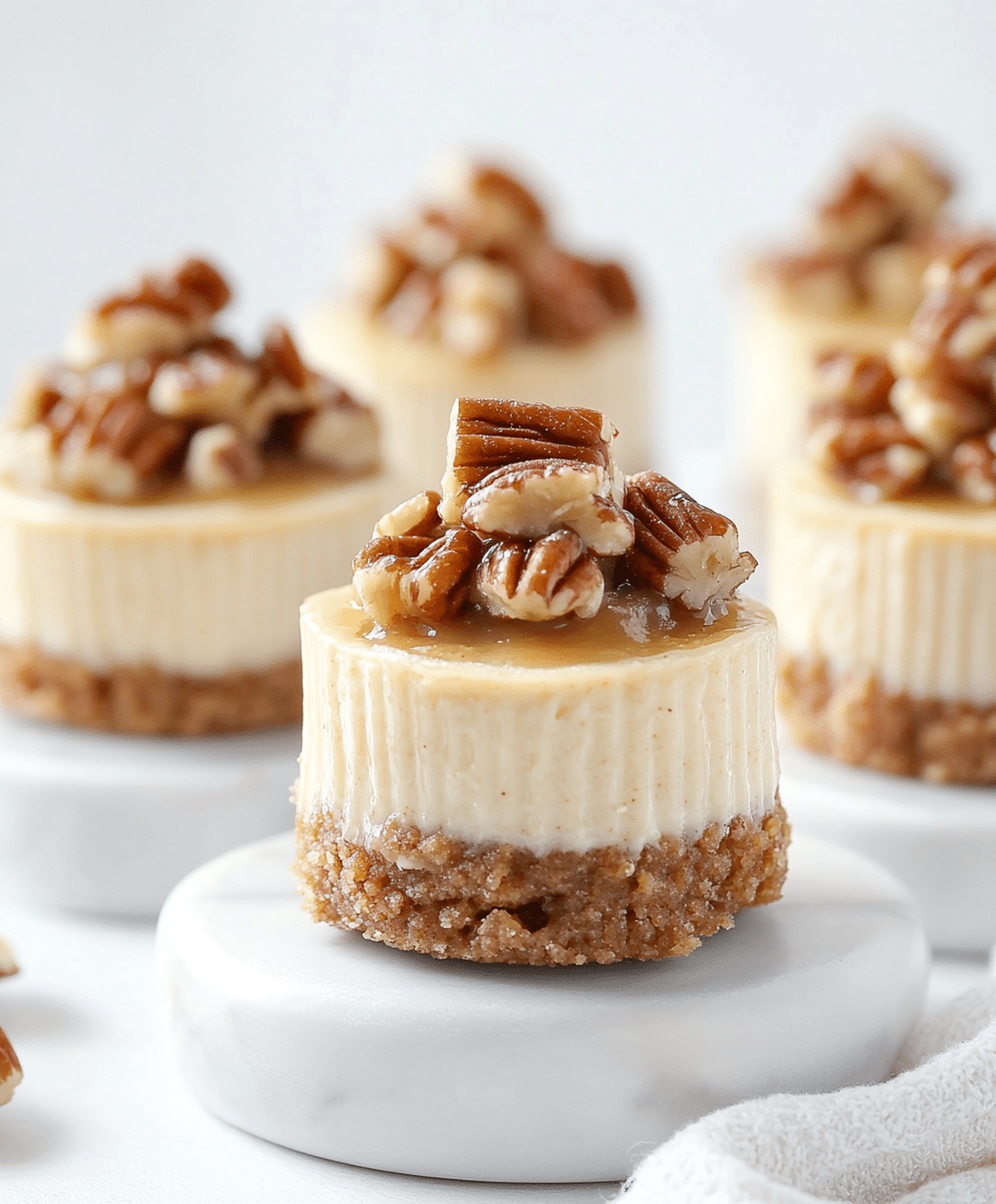 Mini Pecan Pie Cheesecakes Recipe