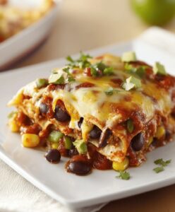 Vegetarian Enchilada Casserole Recipe