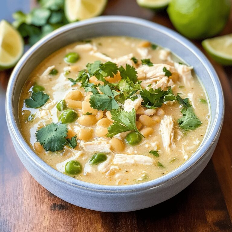 Creamy Crockpot White Chicken Chili Recipe
