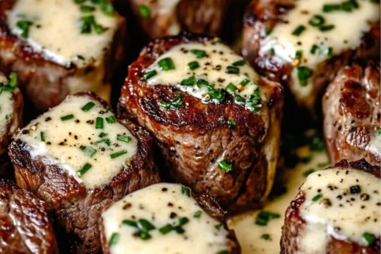 Easy Garlic Butter Steak Bites Recipe