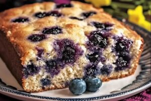 Blueberry Buttermilk Breakfast Cake Recipe