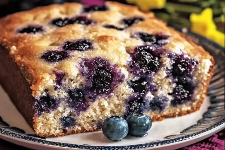 Blueberry Buttermilk Breakfast Cake Recipe