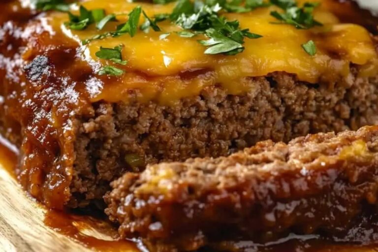 Cheesy Loaded Meatloaf Casserole Recipe