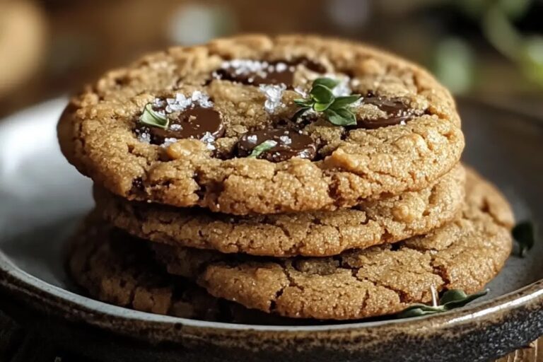 Espresso Brown Butter Toffee Cookies Recipe