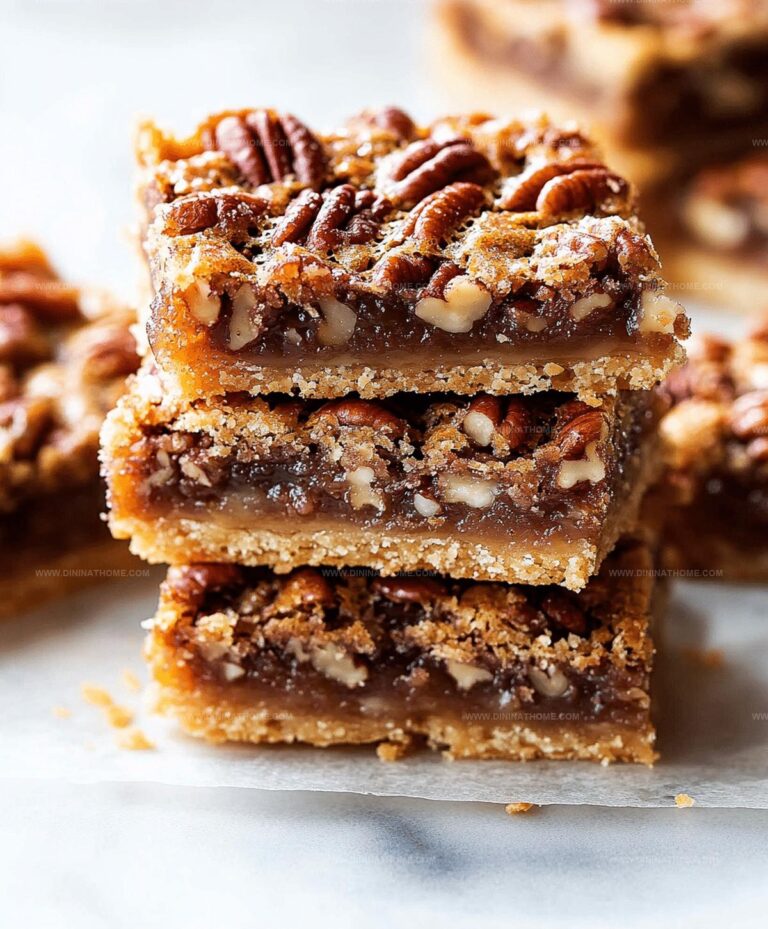 Brown Butter Pecan Pie Bars Recipe
