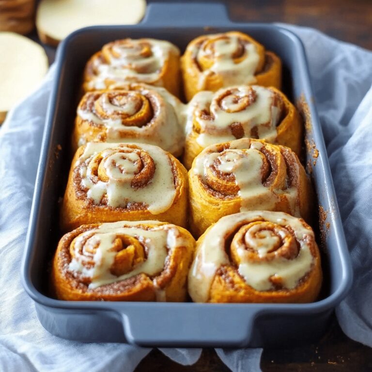 Pumpkin Cinnamon Rolls Recipe