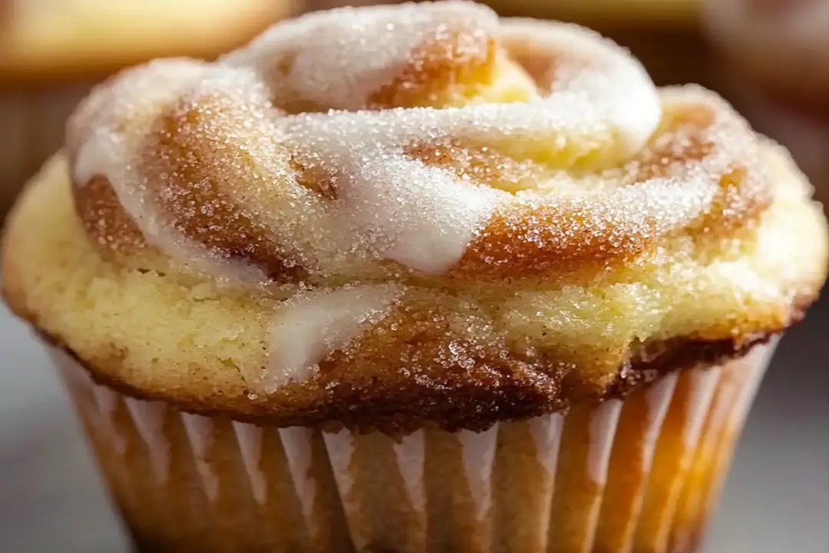 Swirled Cinnamon And Sugar Muffins Recipe