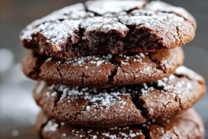 Brownie Crinkle Cookies Recipe