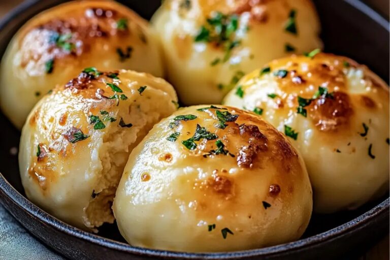 Garlic Butter Cheese Bombs Recipe