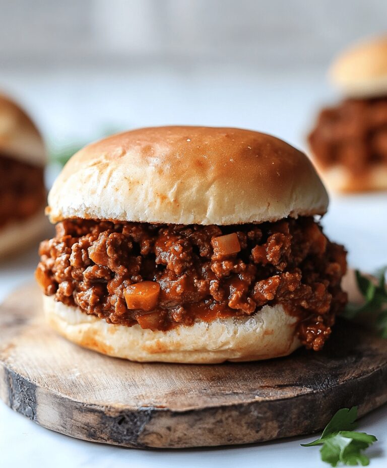 Easy Sloppy Joe Recipe