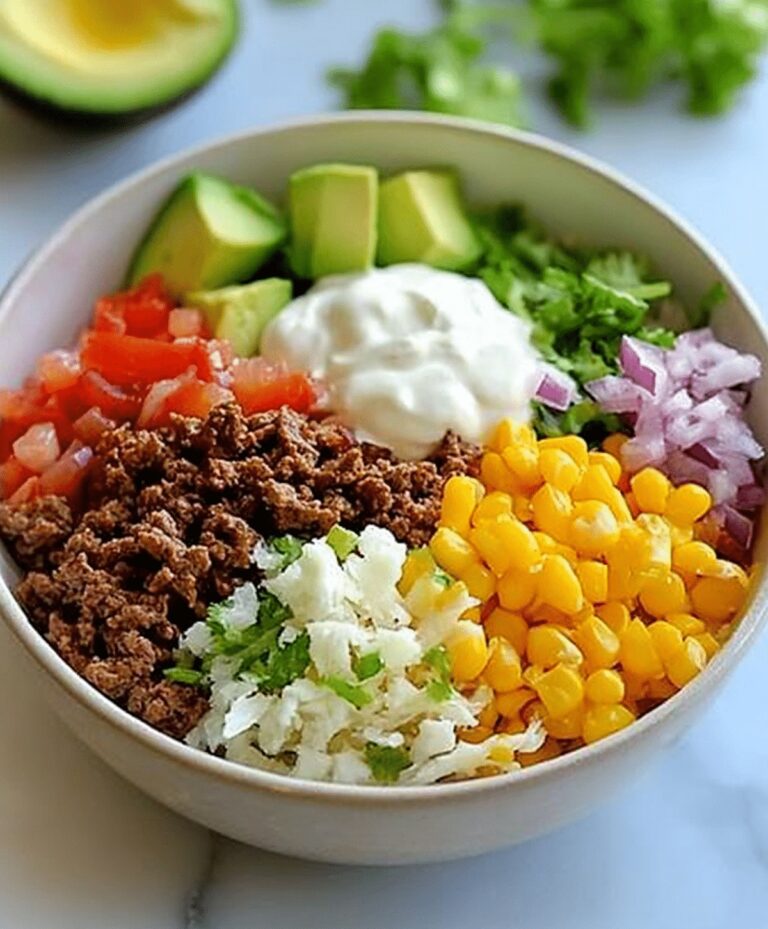 Easy Beef Burrito Bowl Recipe