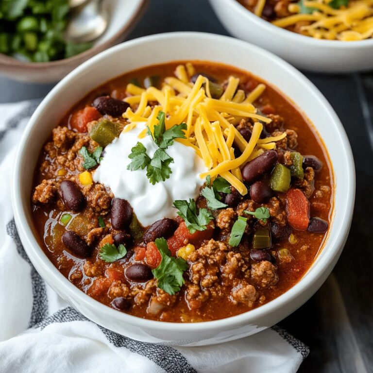 Easy Slow Cooker Chili Recipe