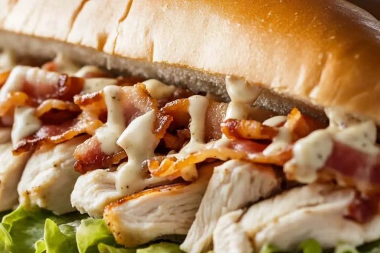 Chopped Chicken Bacon Ranch Sub Recipe