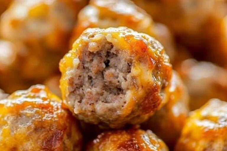 Cream Cheese Sausage Balls Recipe