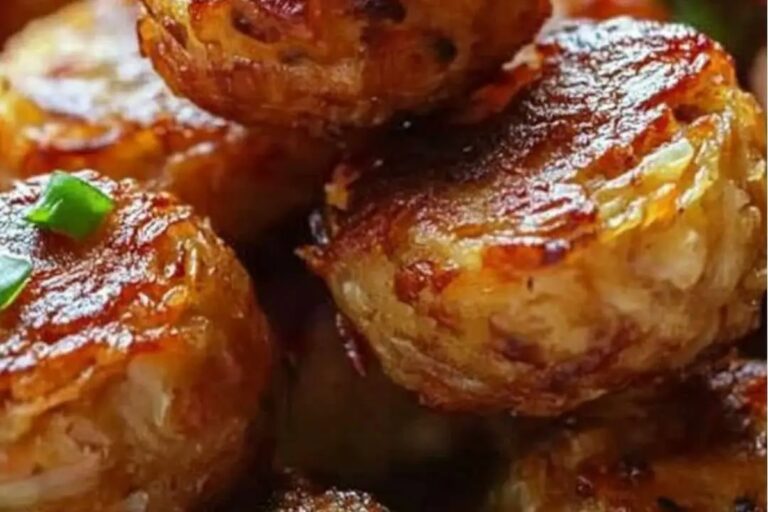 Sausage Hash Brown Poppers Recipe