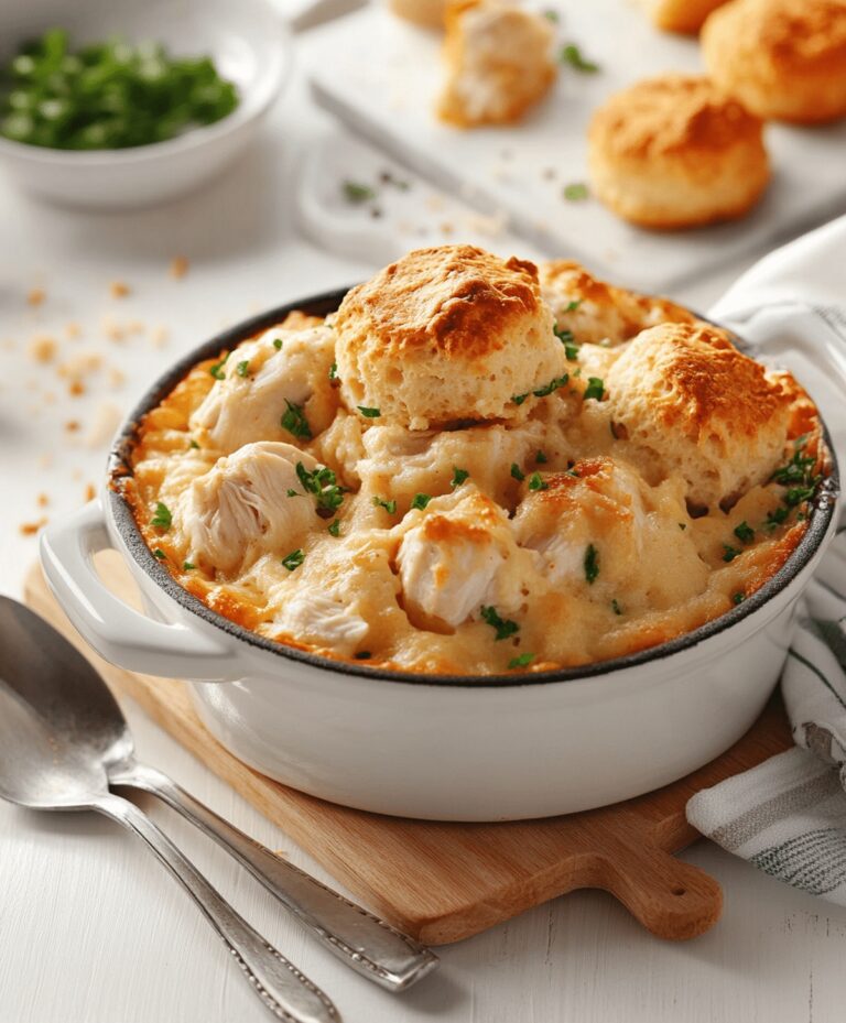 Chicken Cobbler With Red Lobster Biscuit Mix Recipe