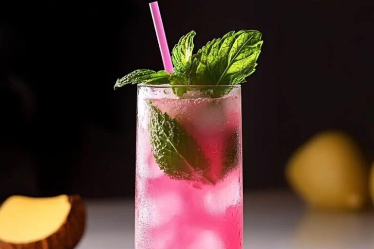 Pink Mojito Recipe