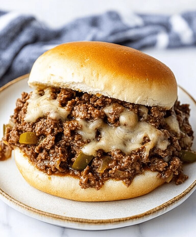 30-minute Philly Cheese Steak Sloppy Joes Recipe