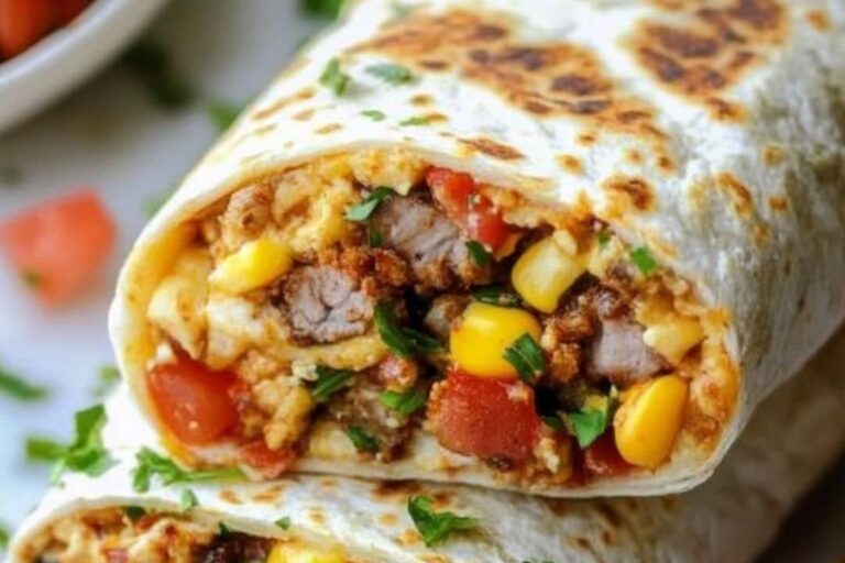 Make-Ahead Freezer Breakfast Burritos Recipe
