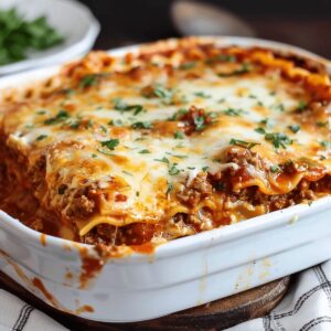 Easy Beef Lasagna Recipe