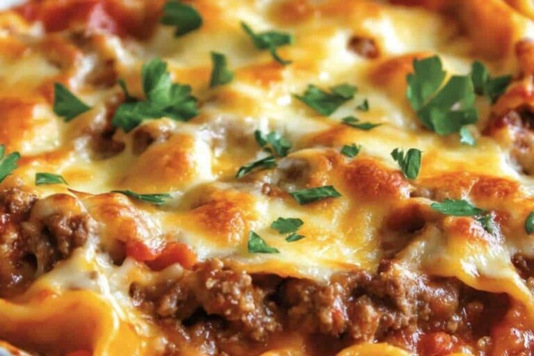 Beef Lombardi Casserole Recipe