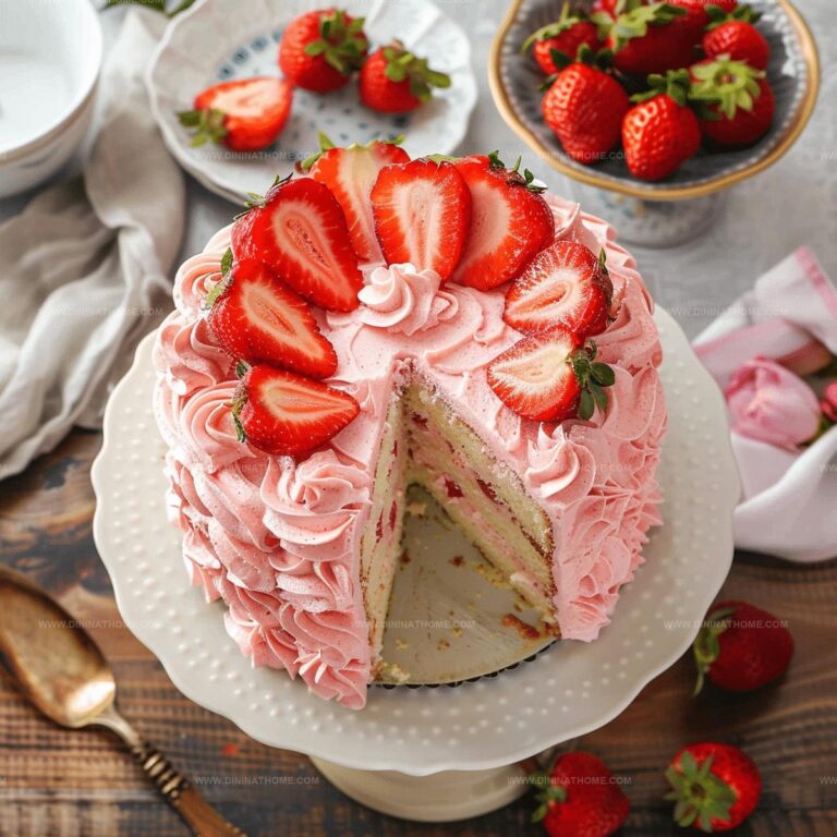 Strawberry Cake Recipe