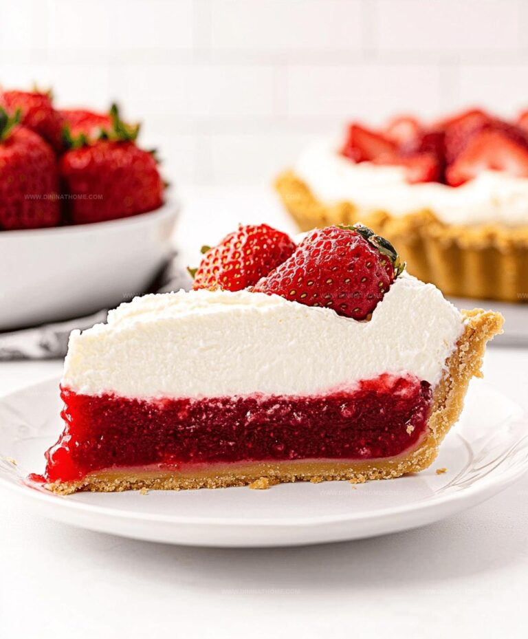 Strawberry Icebox Pie Recipe