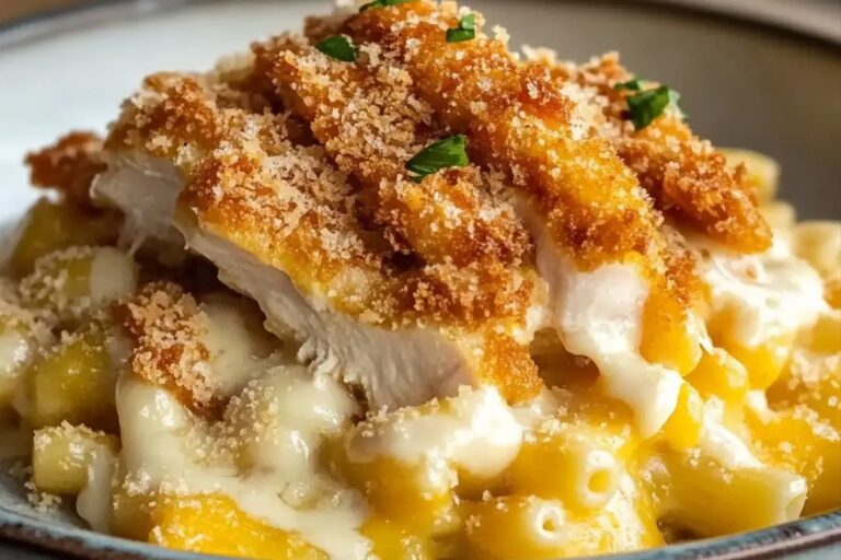 Crispy Chicken Mac & Cheese Recipe