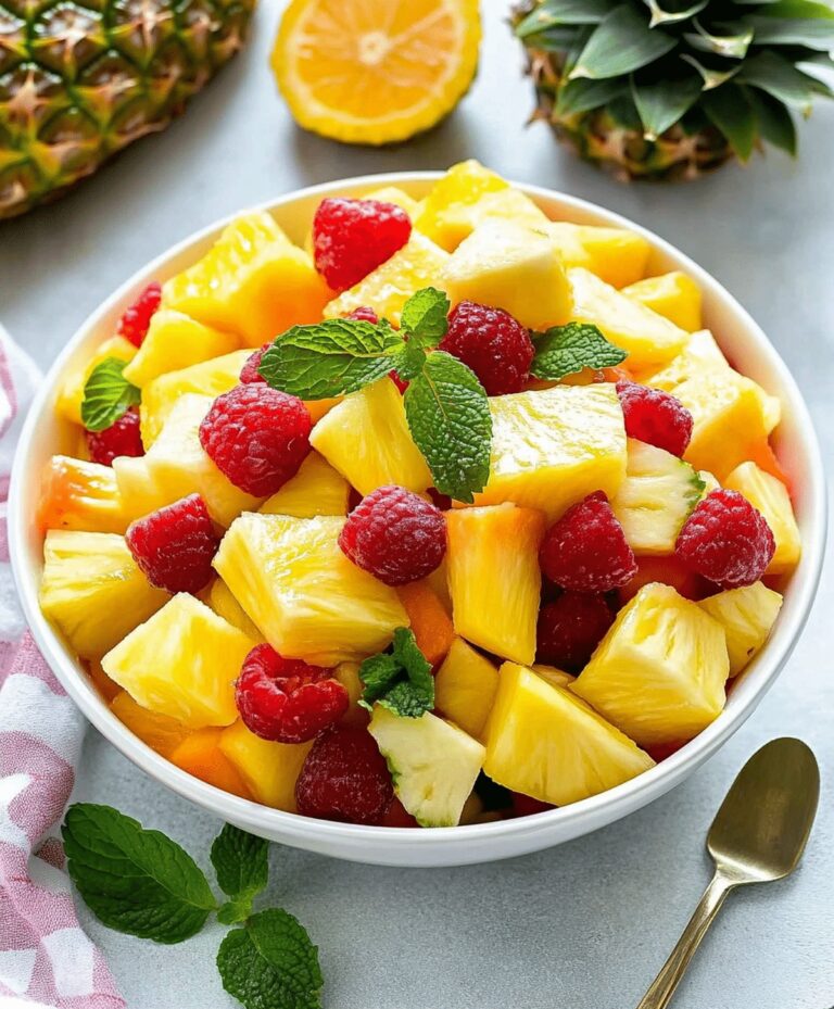 Tropical Pineapple Salad Recipe
