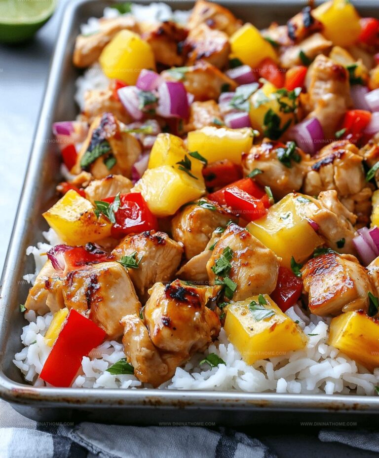 Hawaiian Chicken Sheet Pan Recipe