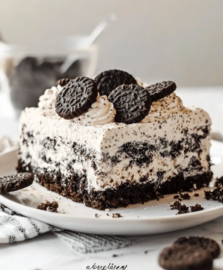 Cookies and Cream Sheet Cake Recipe