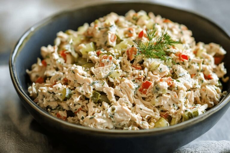 Dill Pickle Chicken Salad Recipe