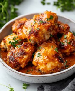 Skillet Bang Bang Chicken Thighs Recipe