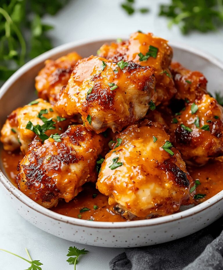 Skillet Bang Bang Chicken Thighs Recipe