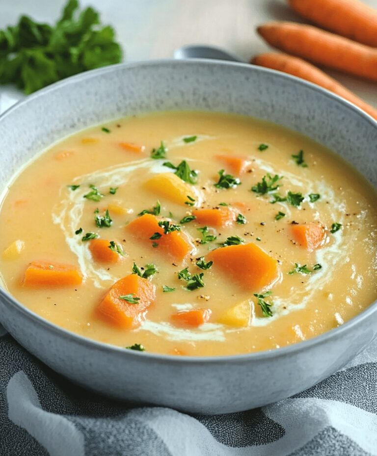Carrot Potato Soup Recipe