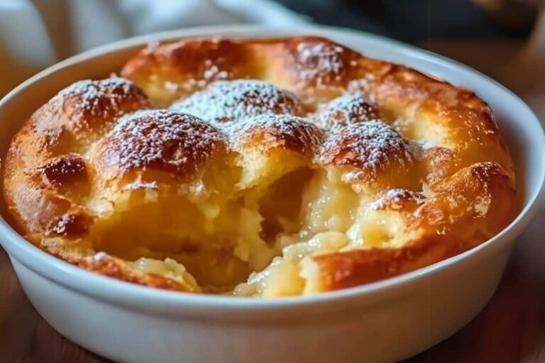 50 Minutes French Toast Casserole with Croissant Recipe