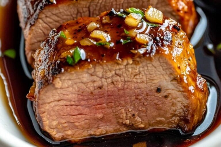 Honey Garlic Pork Tenderloin Recipe