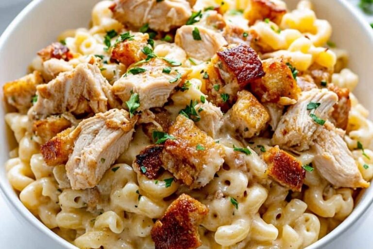 Chicken Ranch Macaroni and Cheese Recipe