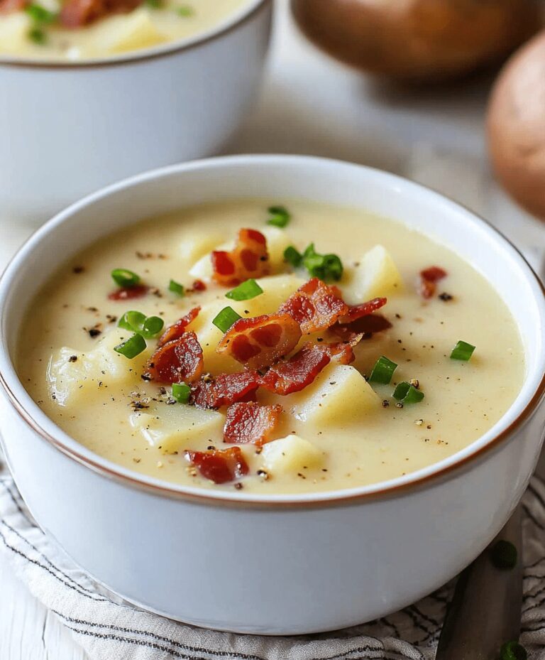 Creamy Potato Soup with Bacon Recipe