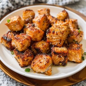 Air Fryer Salmon Bites Recipe