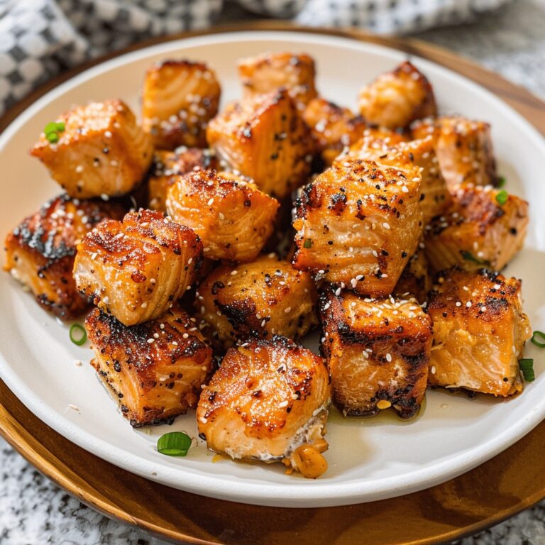 Air Fryer Salmon Bites Recipe