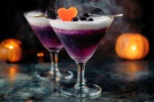 The Witchs Heart Halloween Cocktail Recipe