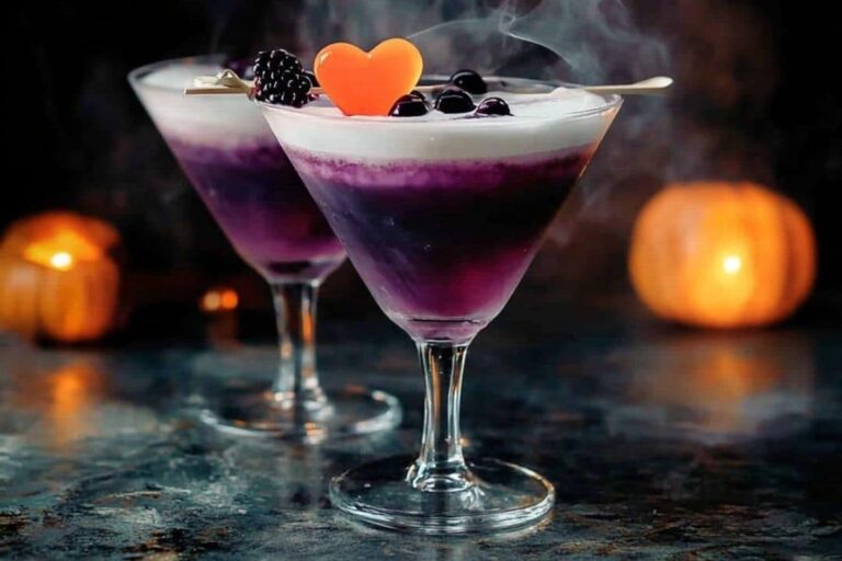 The Witchs Heart Halloween Cocktail Recipe